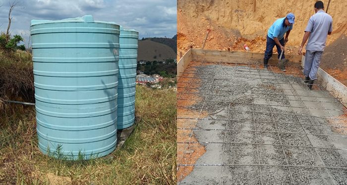 SAAE instala mais um reservatório de água em Mantena