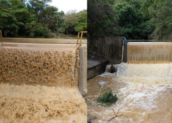 Turbidez alta faz SAAE reduzir o tratamento de água