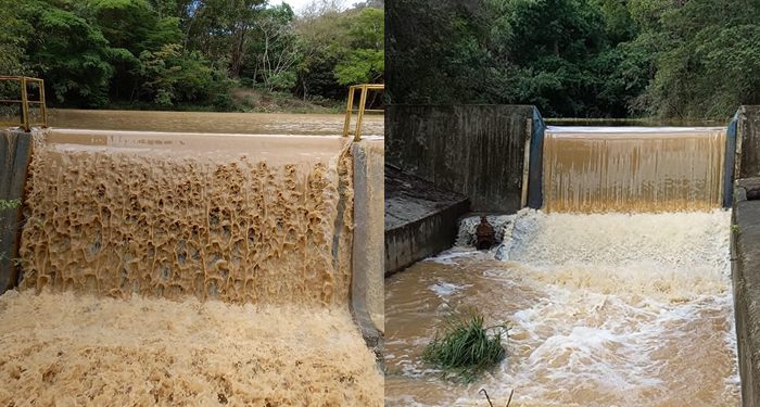 Turbidez alta faz SAAE reduzir o tratamento de água